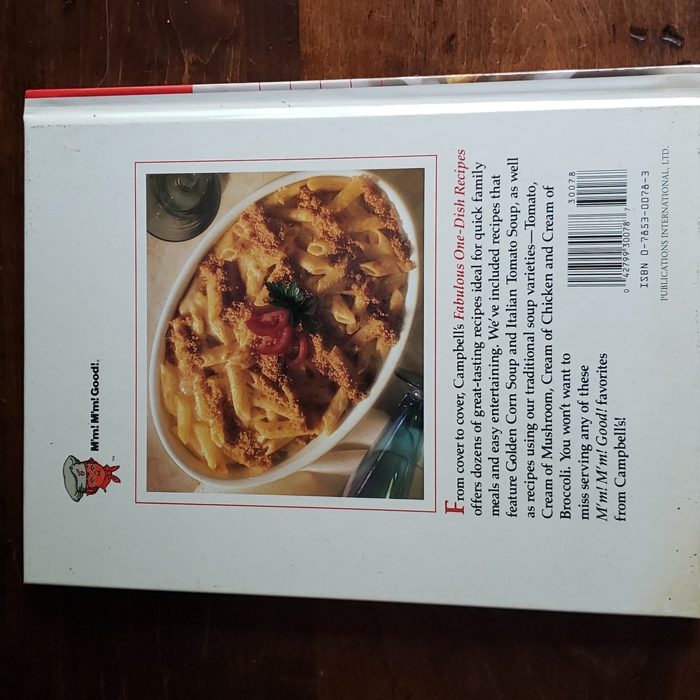 Vintage Campbell's Fabulous One-Dish Recipes Cook Book - Picture 2 of 2